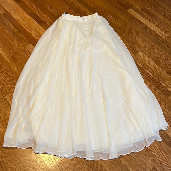 NWT BHLDN Jenny Yoo Hampton Bridal skirt 2 - Picture 15 of 16